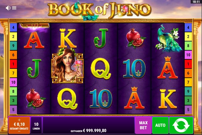 Book of Juno kostenlos spielen