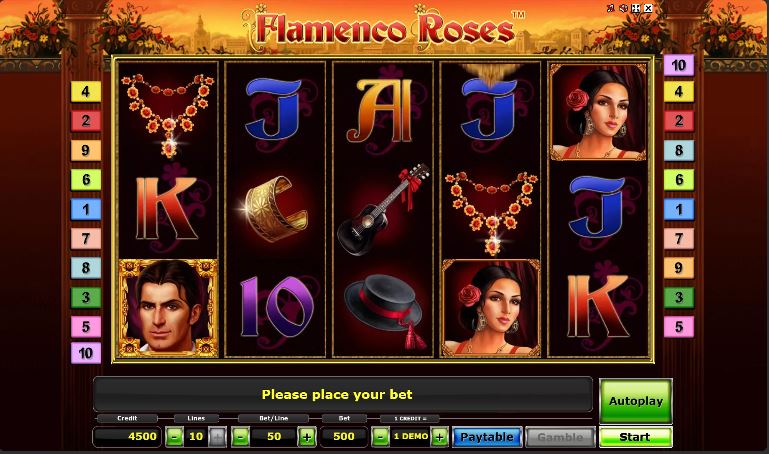 Flamenco Roses kostenlos spielen