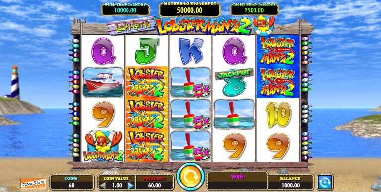 Lucky Larry’s Lobstermania 2 kostenlos spielen