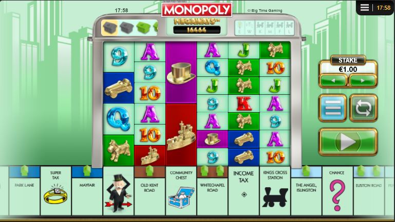 Monopoly Megaways kostenlos spielen