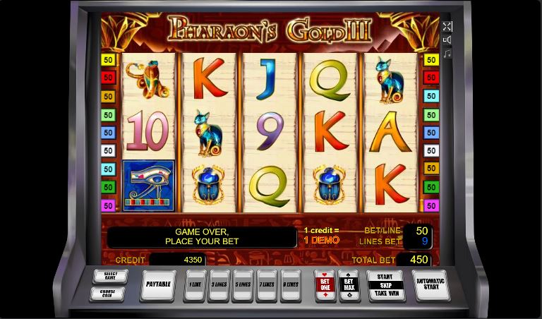 Pharaoh’s Gold III kostenlos spielen