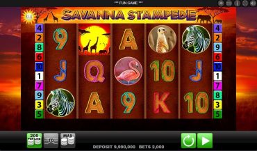 Savanna Stampede kostenlos spielen Savanna Stampede kostenlos spielen