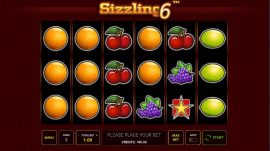 Sizzling 6 kostenlos spielen