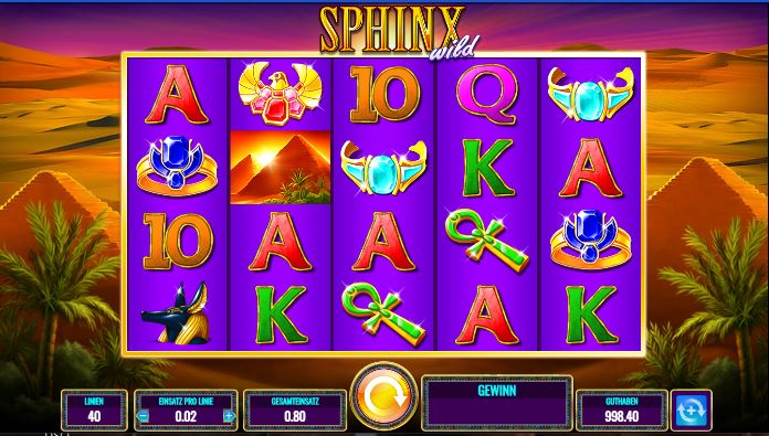 Sphinx Wild kostenlos spielen
