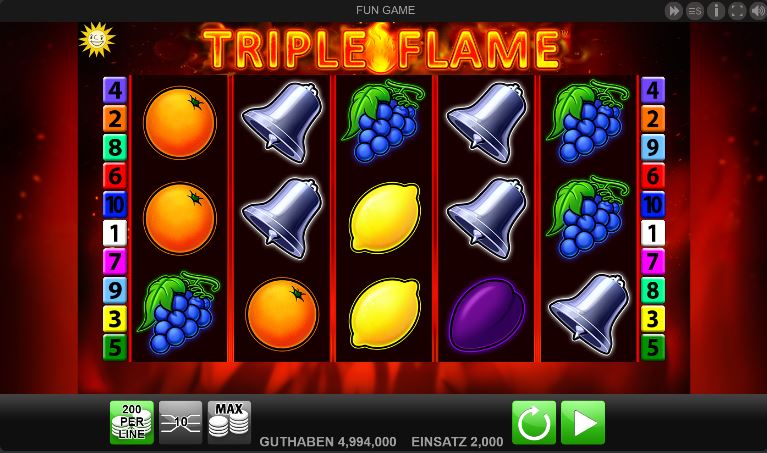 Triple Flame kostenlos spielen